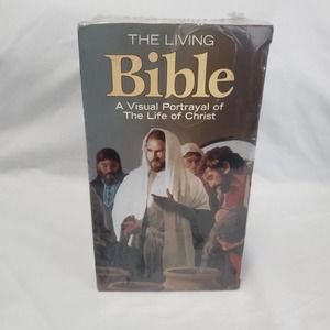 The Living Bible VHS Boxset A Visual Portrayal Of The Life Christ NEW Sealed